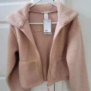 H&M Zip Up Sherpa
